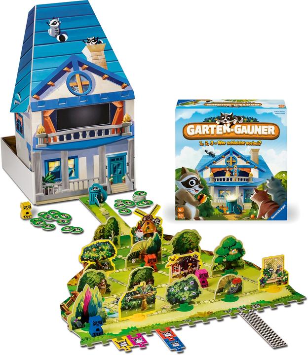 Immagine prodotto Ravensburger 1, 2, 3 Chi sta passando di nascosto? (Tedesco)