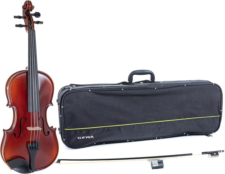 Actual product image Gewa Ideal Violin Set Ready to Play with Case and Carbon Bow (Fiddle, 3/4)
