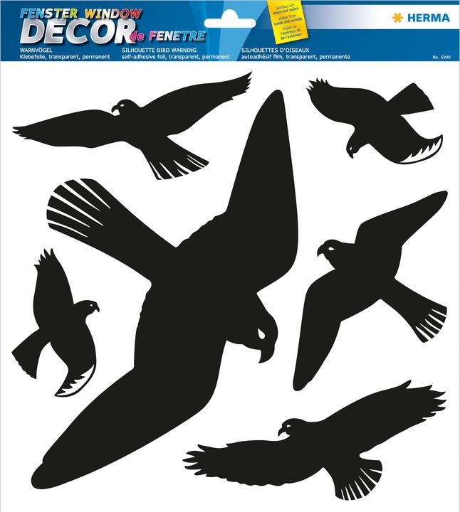 HERMA Autocollant Oiseaux d'avertissement