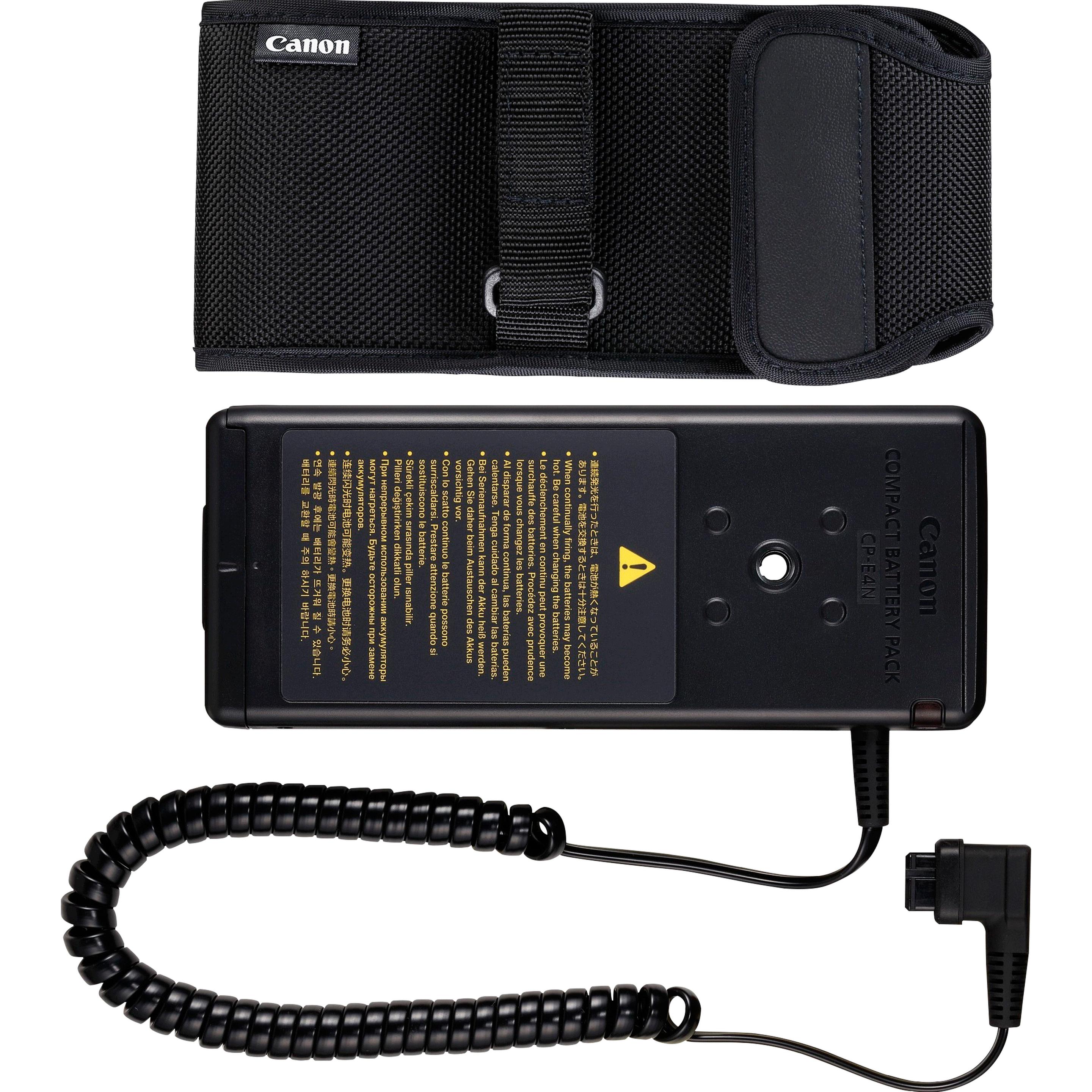 Thumbnail - Canon Kompakt Batteriemagazin CP-E4N (Set), Kamera Stromversorgung, Schwarz