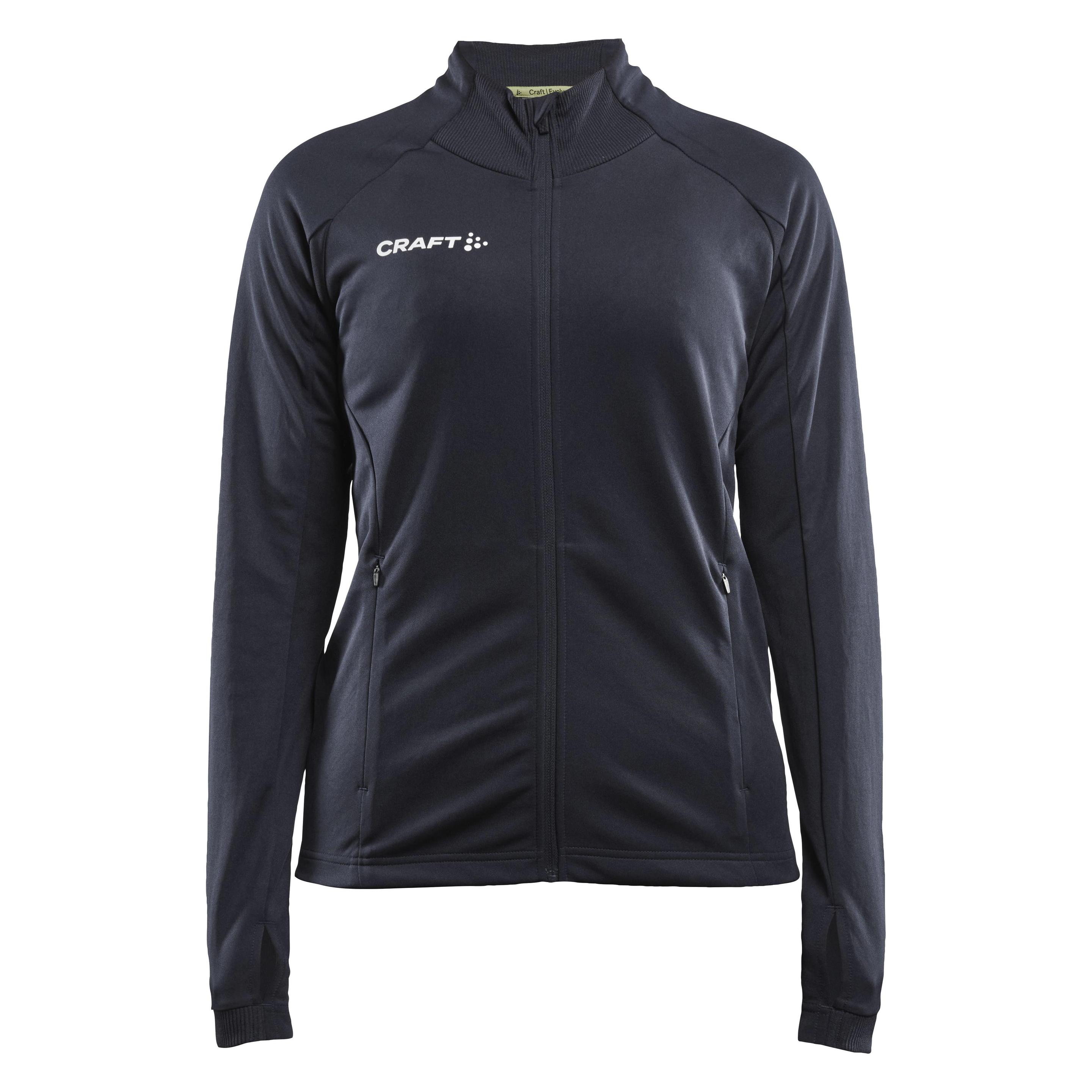 Craft, Damen, Sportshirt, Evolve Full Zip W (L), Grau, L