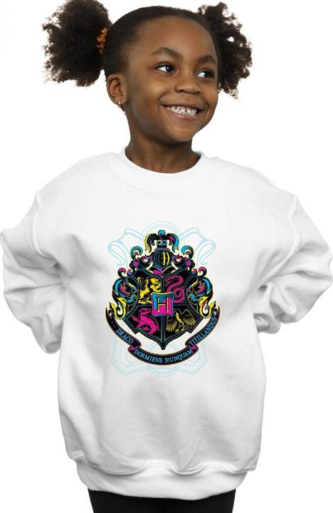 Immagine prodotto Neon Hogwarts Crest Felpa Ragazze (128)