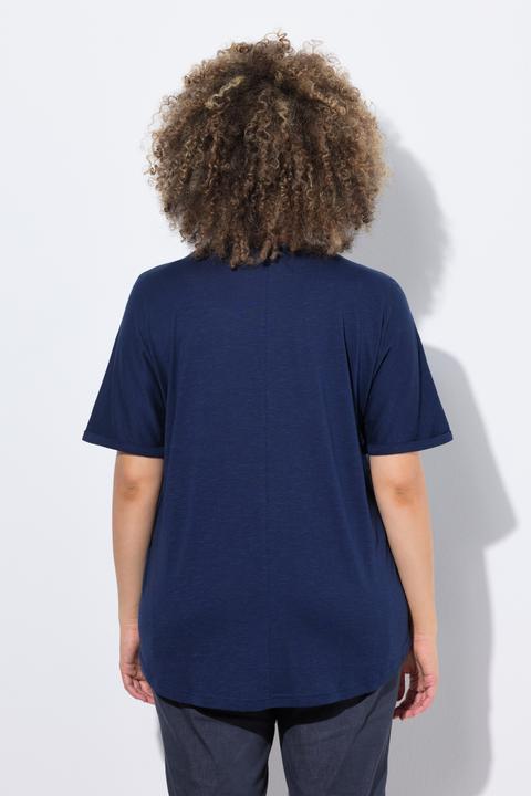 Produktbild Ulla Popken T-Shirt, Meerestiere, Oversized, Rundhals, Halbarm (54)