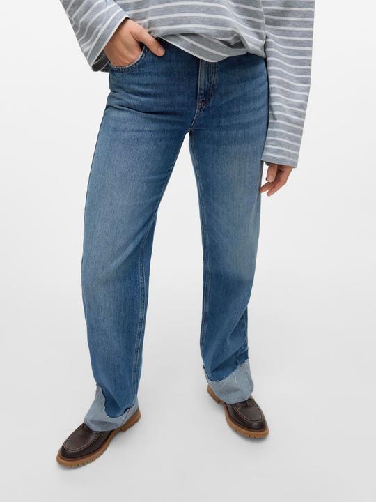 Actual product image Vero Moda VMALLISON Mid Rise Gerade geschnitten Jeans Straight-Fit (W26/L30)