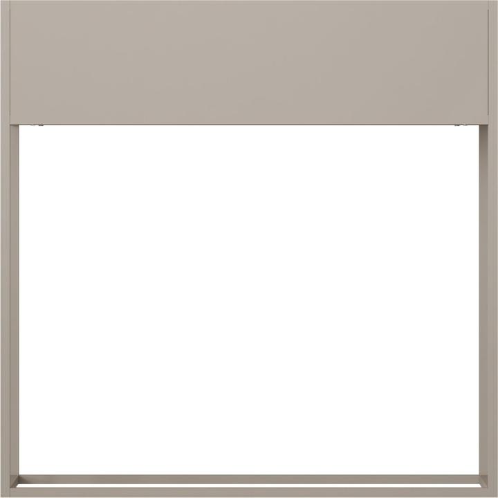 Actual product image En.Casa Blumenständer Joensuu 80x80x25cm Hellgrau