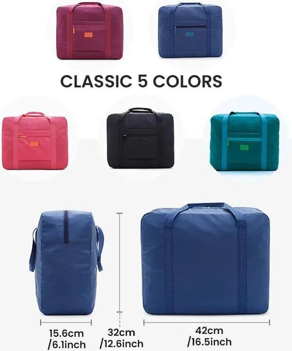 Produktbild Only-Bags.Store Faltbare Seesack-Reisetasche Leichte Reisetasche Tote Carry On Gepäcktasche Weekender Overnight