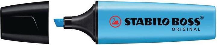 Produktbild STABILO BOSS ORIGINAL Textmarker (Orange, Gelb, Blau, Grün, 5 mm, 4 x)