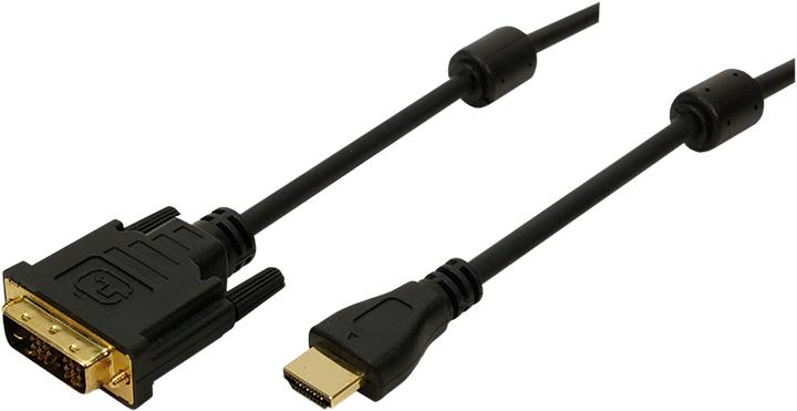 Produktbild LogiLink DVI — HDMI (Typ A) (2 m, HDMI)