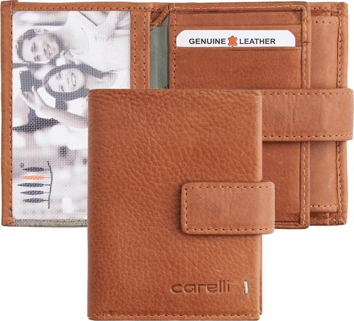 Actual product image Giorgio Carelli Unisex billfold, small, with closure, RFID