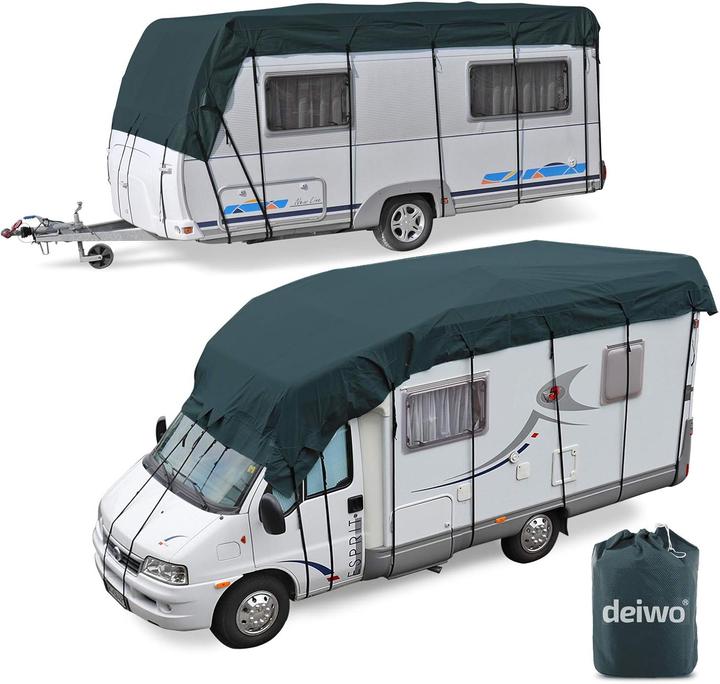 Actual product image deiwo Wohnwagen Schutzdach