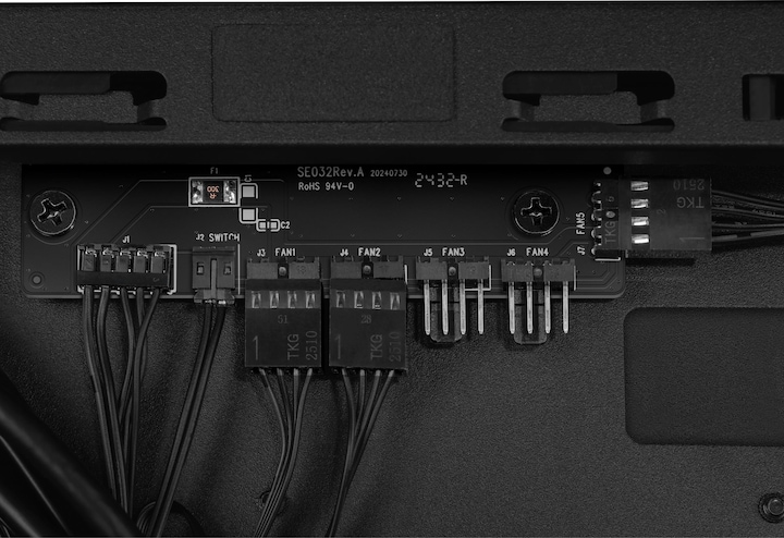 Produktbild ASUS Case PROART PA401 WOOD METAL PWM BLACK (ATX)