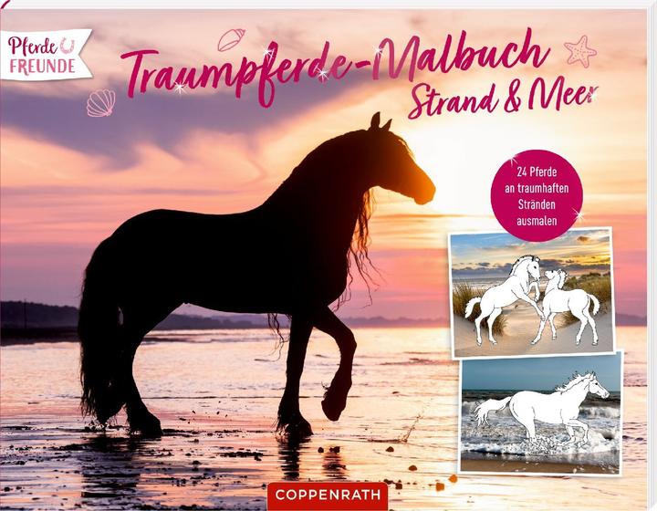 Produktbild Traumpferde-Malbuch: Strand & Meer