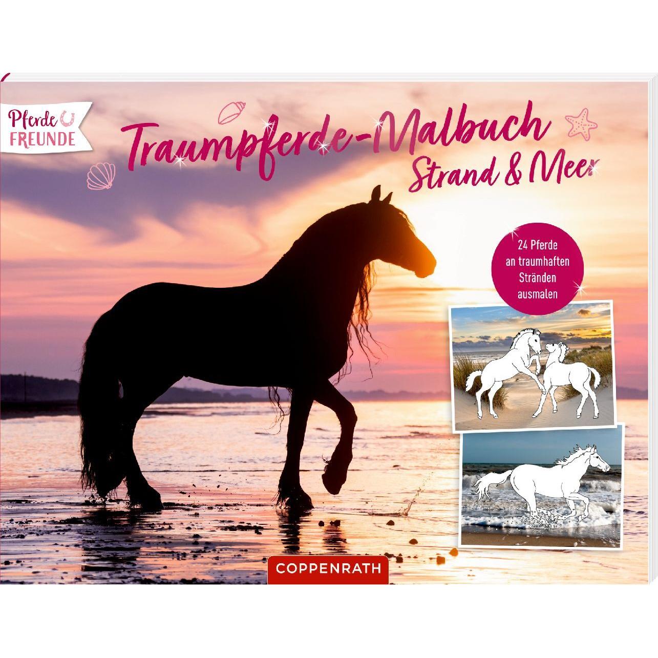 Coppenrath Traumpferde-Malbuch: Strand & Meer