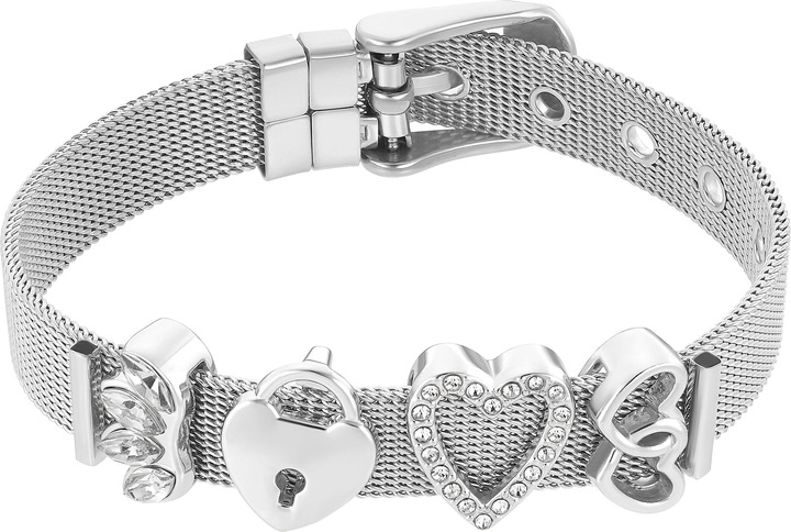 Produktbild Heideman Mesh Armband poliert (100% Edelstahl)