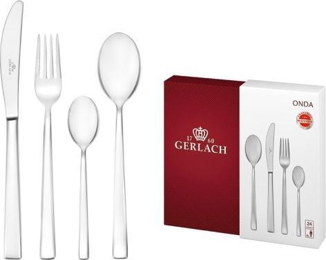 Actual product image Gerlach ONDA 24 pcs. cutlery set in box 30P (24 pcs., Cutlery set)