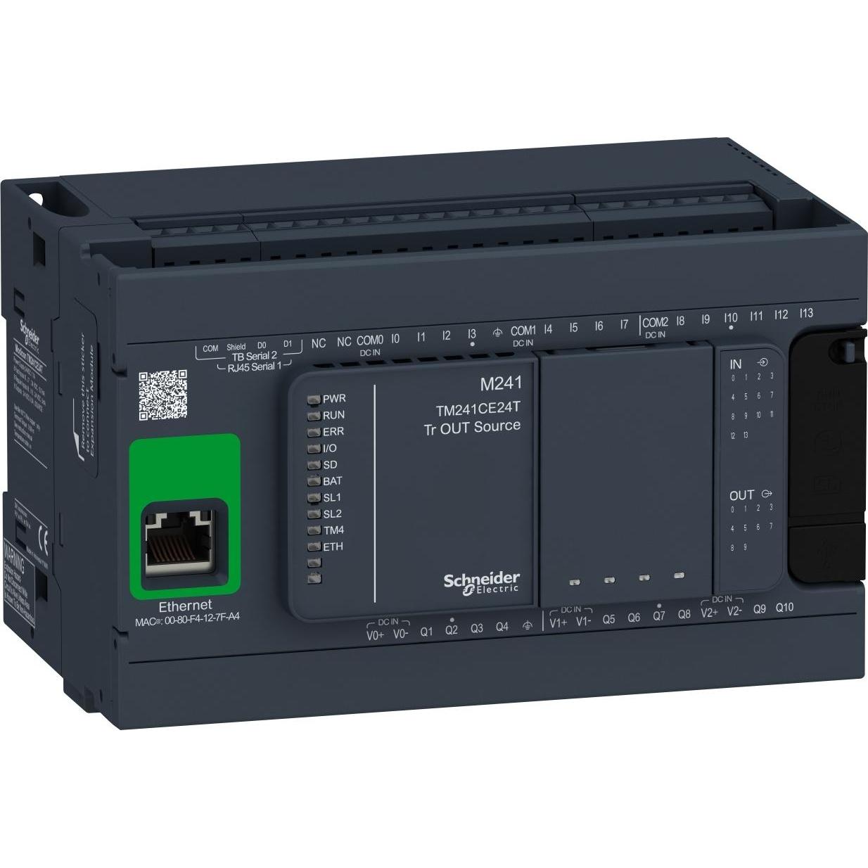 Schneider Electric CONTROLLER M241-24IO TR.PNP ETHERNET, Automatisierung