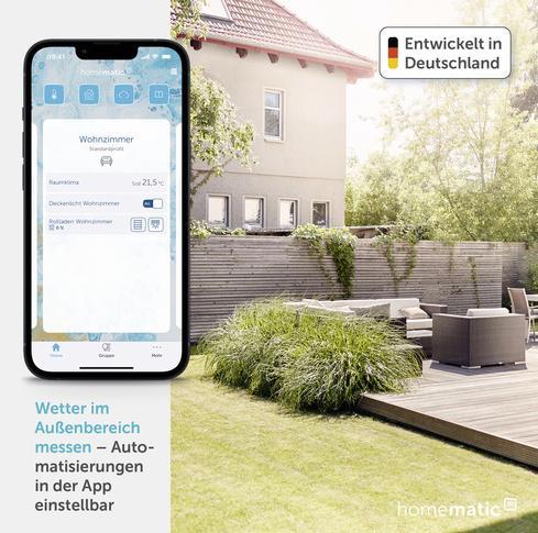 Produktbild Homematic IP Funk-Wettersensor - plus