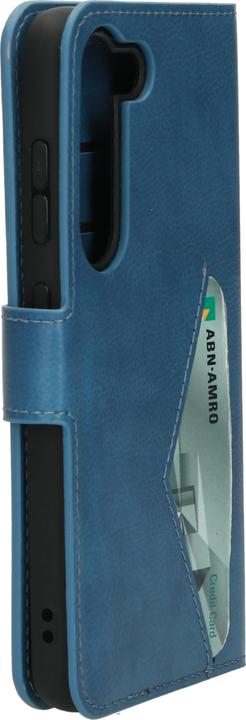 Actual product image Mobiparts Classic Wallet Case Samsung Galaxy S23 (2023) Steel Blue (Samsung Galaxy S23+)