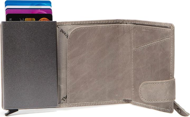 Produktbild The Chesterfield Brand Antique Buff Kreditkartenetui RFID Schutz Leder 7 cm