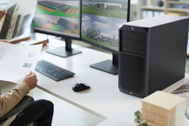Produktbild HP Z2 G4 (Intel Core i7-9700K, 32 GB, 1000 GB)