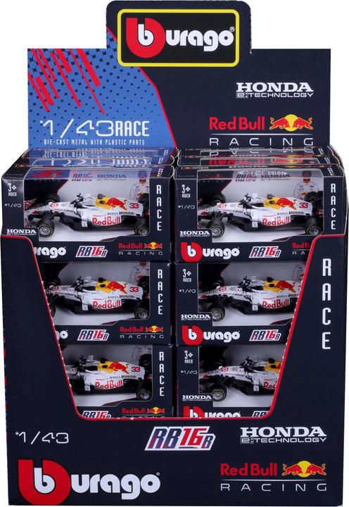 Image du produit Burago Red Bull Max 1:43 RB16 Livery