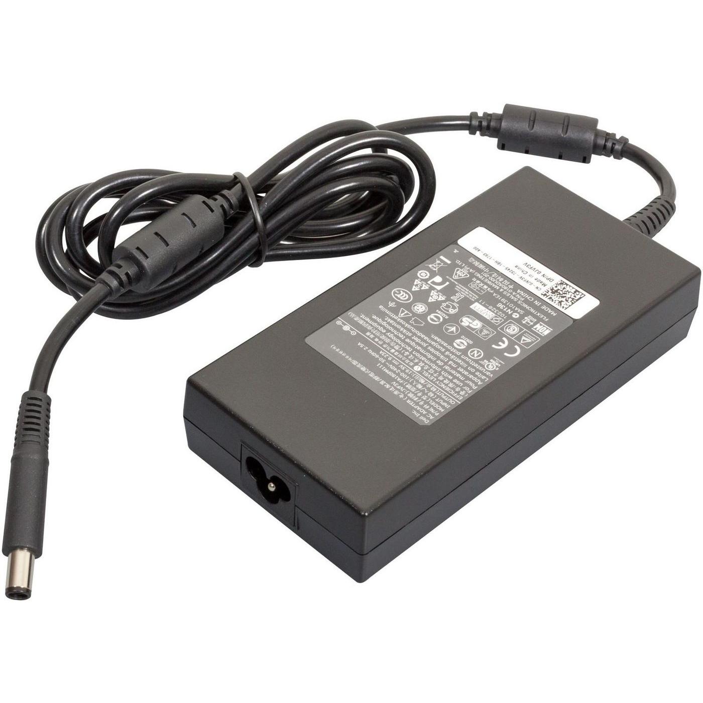 Dell Netzteil Wechselstrom 100-240 V (180 W), Notebook Netzteil, Schwarz