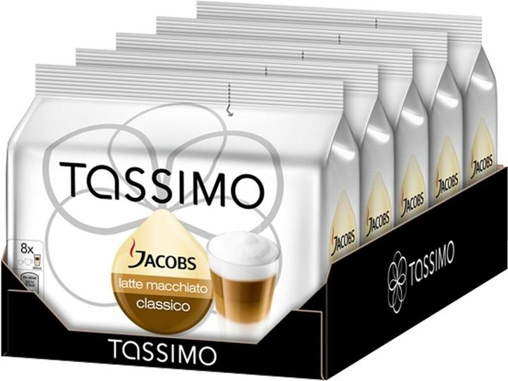 Image du produit Tassimo Le latte macchiato de Jacobs (40 x Port.)