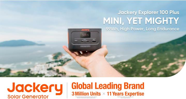 Immagine prodotto Jackery Explorer 100 Plus (99 Wh, 0.97 kg)