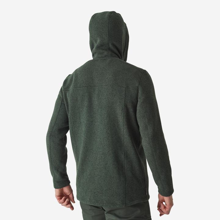 Produktbild Solognac Fleecejacke 500 Kapuze warm grün (XL)