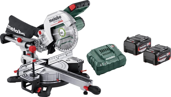Actual product image Metabo KGS 18 LTX BL 216 2x 5.2Ah