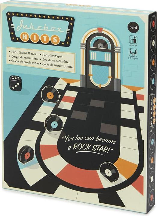Actual product image Balvi Board game JUKEBOX HITS Goose game
