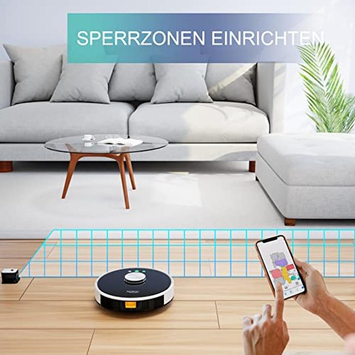 Actual product image Xoro HSR 200 robot vacuum cleaner with wiping function (Vacuum mopping robot)