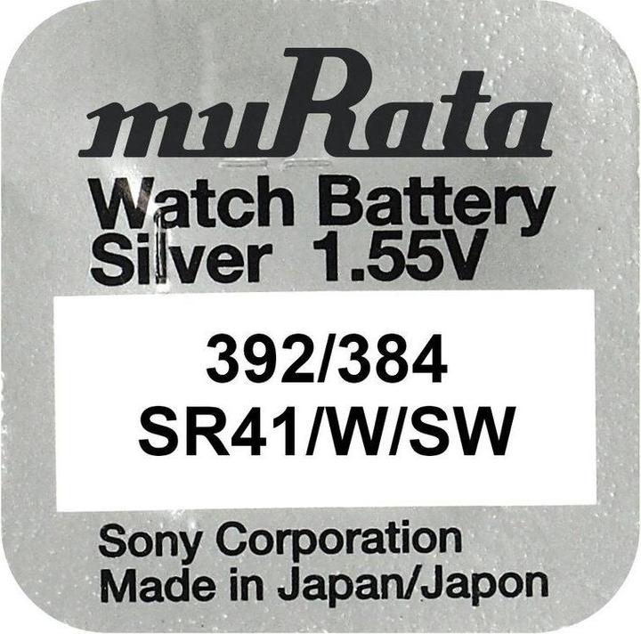 Produktbild Murata Knopfzellen 384 (10 Stk., 45 mAh)