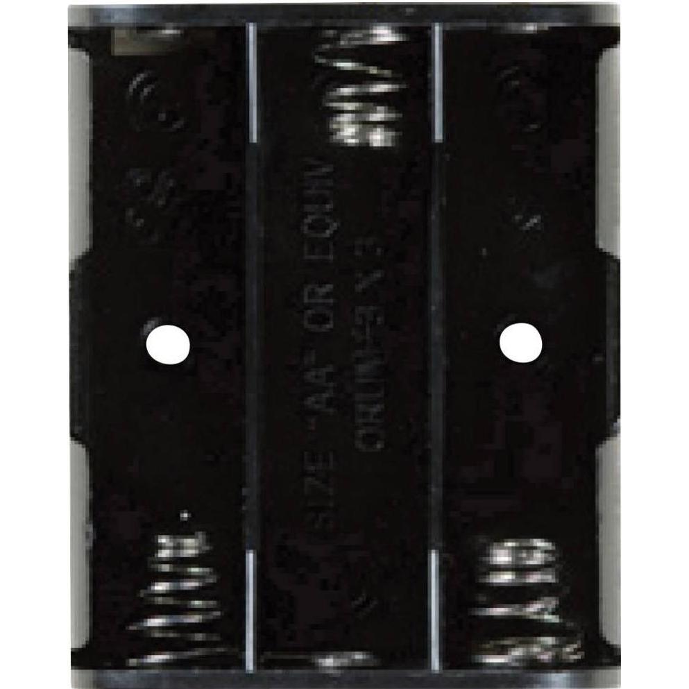 Takachi Batteriehalter für 3x, Batterie Zubehör, Schwarz