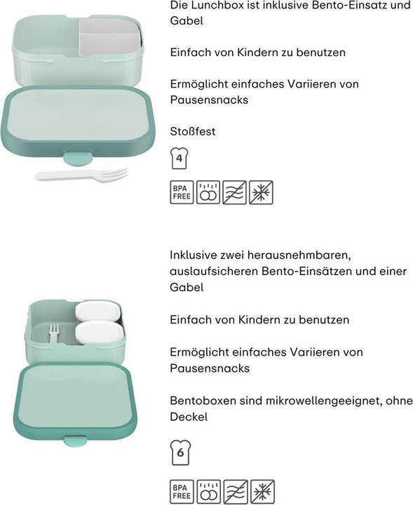 Produktbild Mepal Campus (2025) Brotdosen-Set