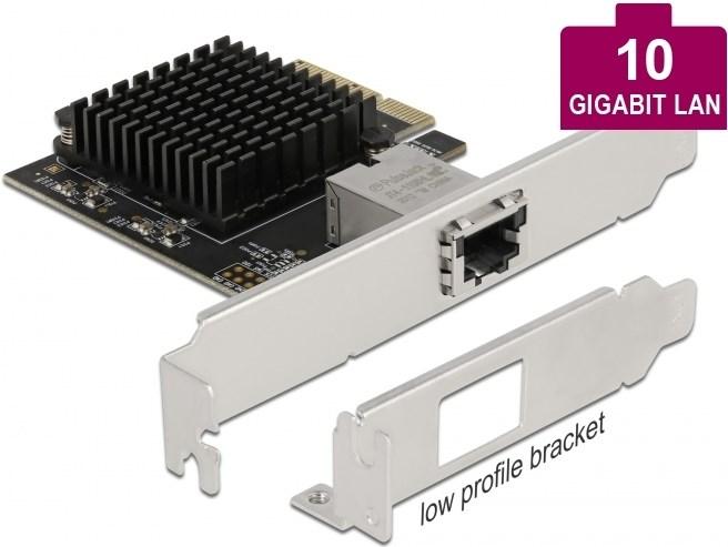Delock PCI Express x4 Karte 1 x RJ45 10 Gigabit LAN AQC107 (PCI Express 3.0 x4)
