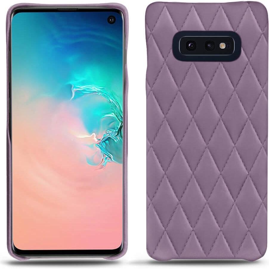 Noreve Lederschutzhülle (Samsung Galaxy S10e), Smartphone Hülle, Violett