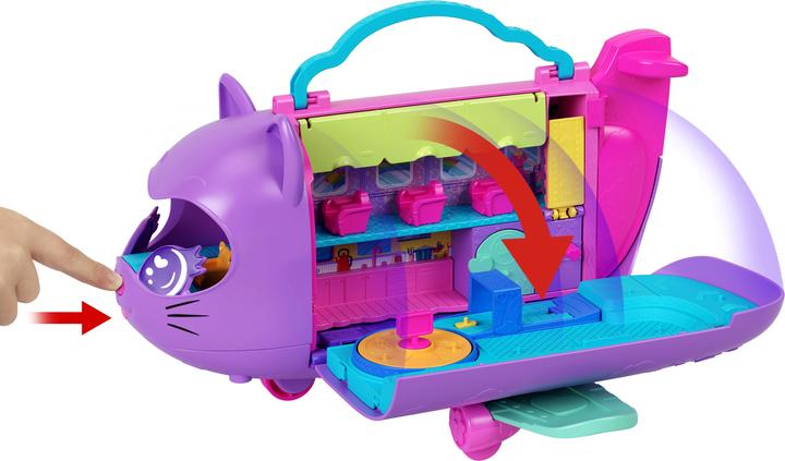 Actual product image Polly Pocket Kitty Plane