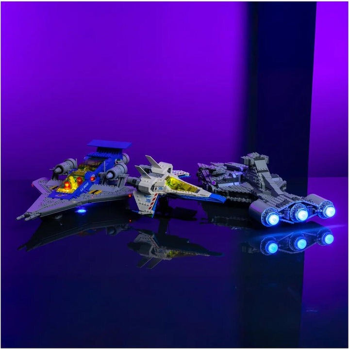 Produktbild Light my bricks LMB 2.0 LED Licht-Starterset für Sci-Fi-Sets von LEGO® & kompatible wie Cobi etc.