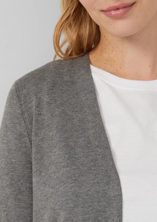 Produktbild s.Oliver Strickjacke Cardigan aus Viskose-Baumwoll-Mix (36)