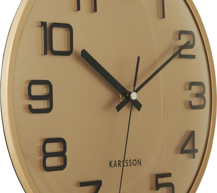 Karlsson analog clock 3d numbers (30.50 cm)