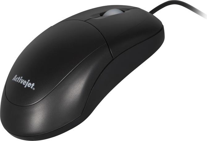 Produktbild Activejet AMY-146 Maus Beidhändig USB Typ-A Optisch 1000 DPI (Kabelgebunden)