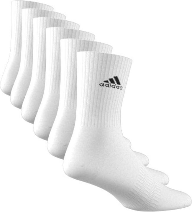 Actual product image adidas Cushioned Sportswear Crew Socks, 6 Pairs (37, 39)