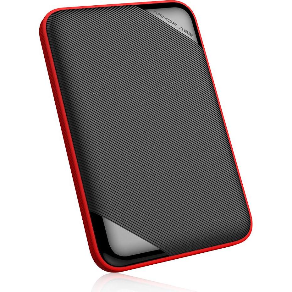 Silicon Power Armor A62 (4 TB), Externe Festplatte, Rot, Schwarz