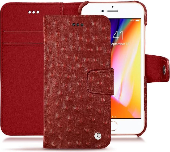 Actual product image Noreve Leather case wallet (Apple iPhone 8)