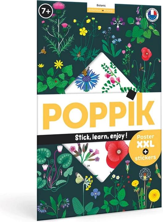 Actual product image Poppik Sticker Learning Poster Botany (72 Sticker)