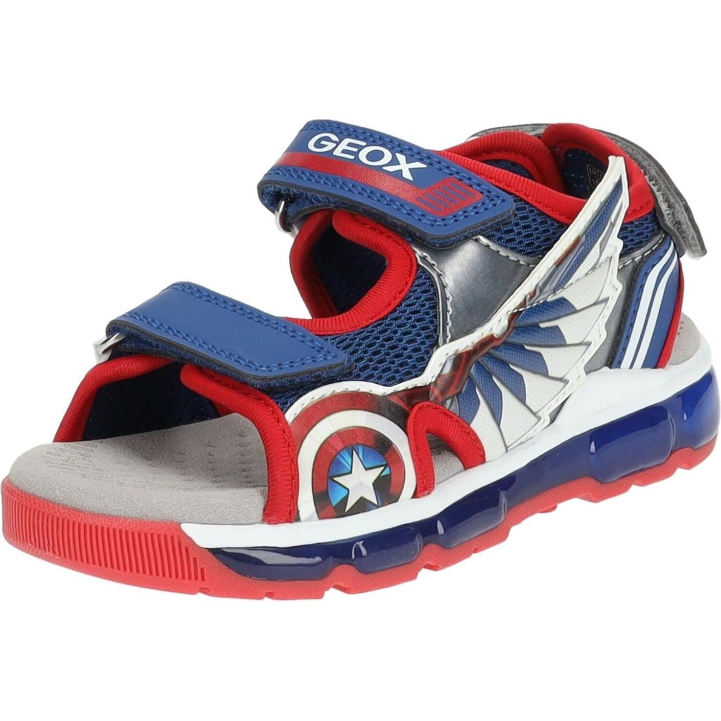 Geox, Jungen, Sandalen, kindersandalen android, Blau, (32)