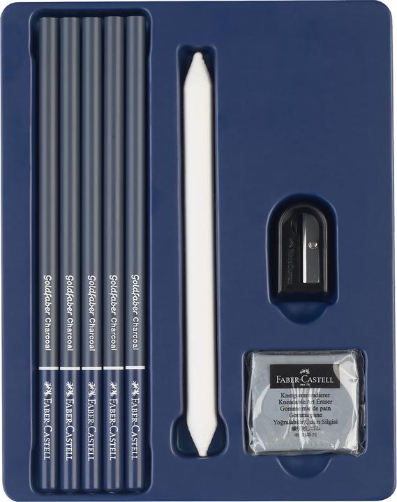 Faber-Castell Fusain Goldfaber bleu 1 kit