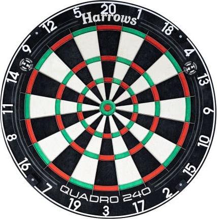 Image du produit Harrows Quadro 240 Jeu de fléchettes