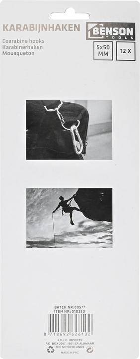 Produktbild Benson Karabinerhaken
